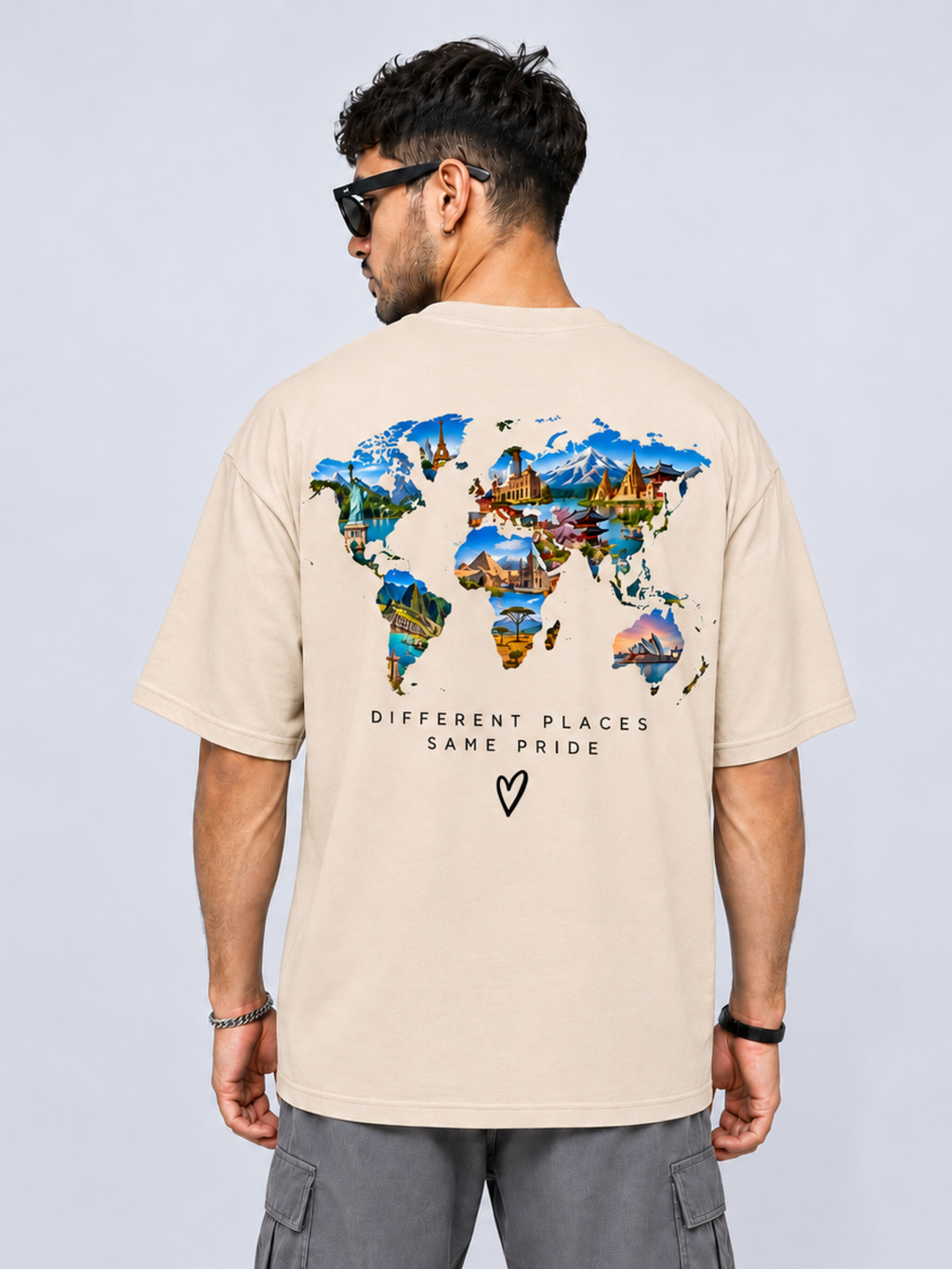 Matie Oversized Country Pride T-Shirt – Country Pride Unisex Graphic Tee