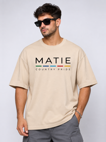 Matie Oversized Country Pride T-Shirt – Country Pride Unisex Graphic Tee