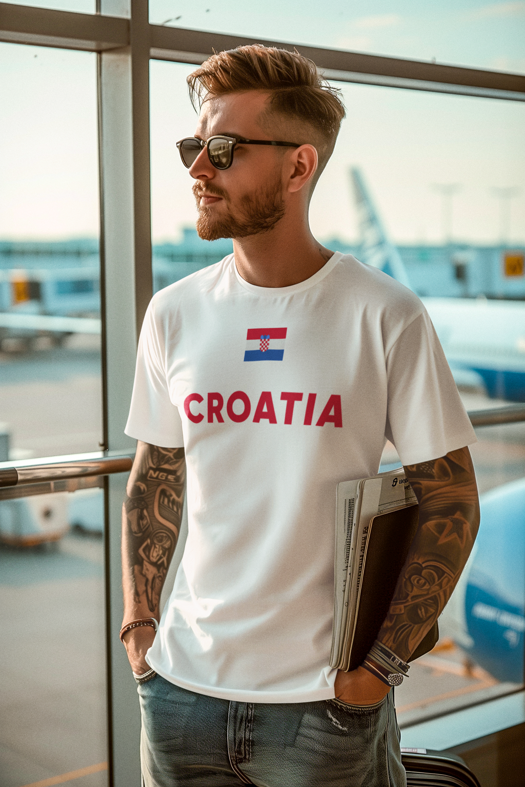 Croatia Football Fan T-Shirt – Football T Shirt