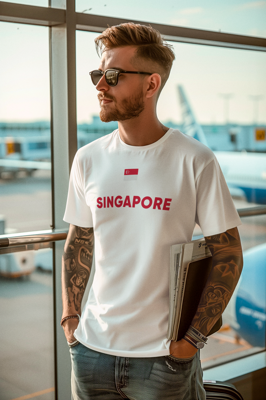 Singapore Football Fan T-Shirt – Football T Shirt