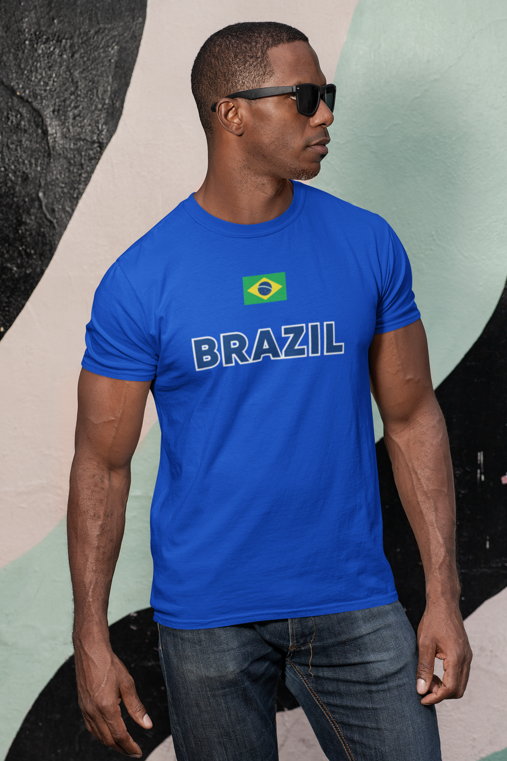 Brazil Football Fan T-Shirt – Premium Quality