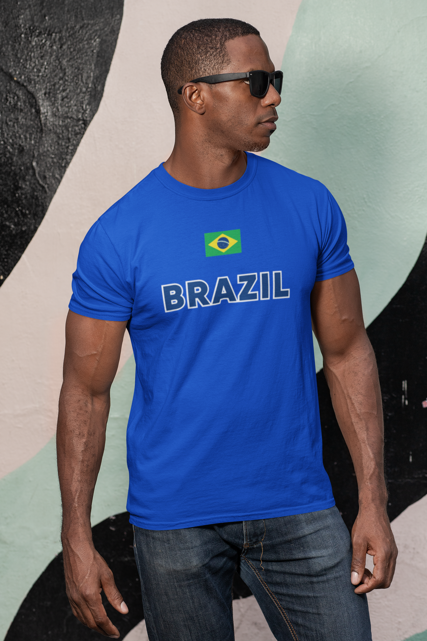 Brazil Football Fan T-Shirt – Premium Quality