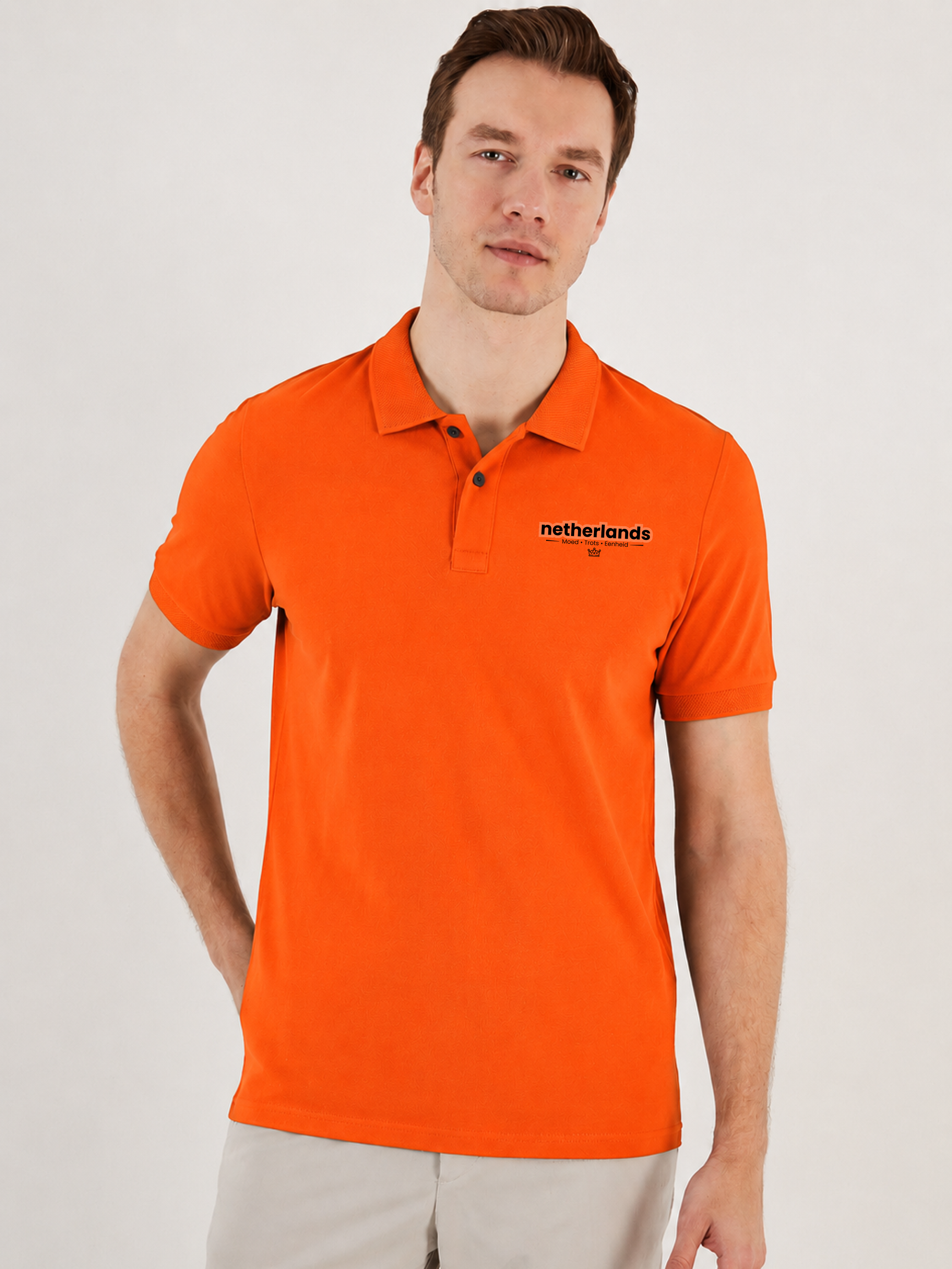 Netherlands Country Pride Polo T-Shirt – Premium Unisex Polo Tee
