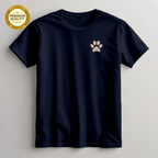Embroidery Dog Mom T Shirt