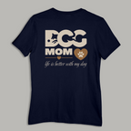 Embroidery Dog Mom T Shirt