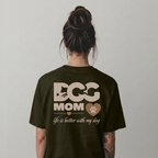 Embroidery Dog Mom T Shirt