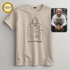 Embroidery Dog Dad T Shirt