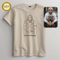 Printed Dog Owner T-Shirt