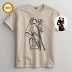 Embroidery Dog Mom T Shirt
