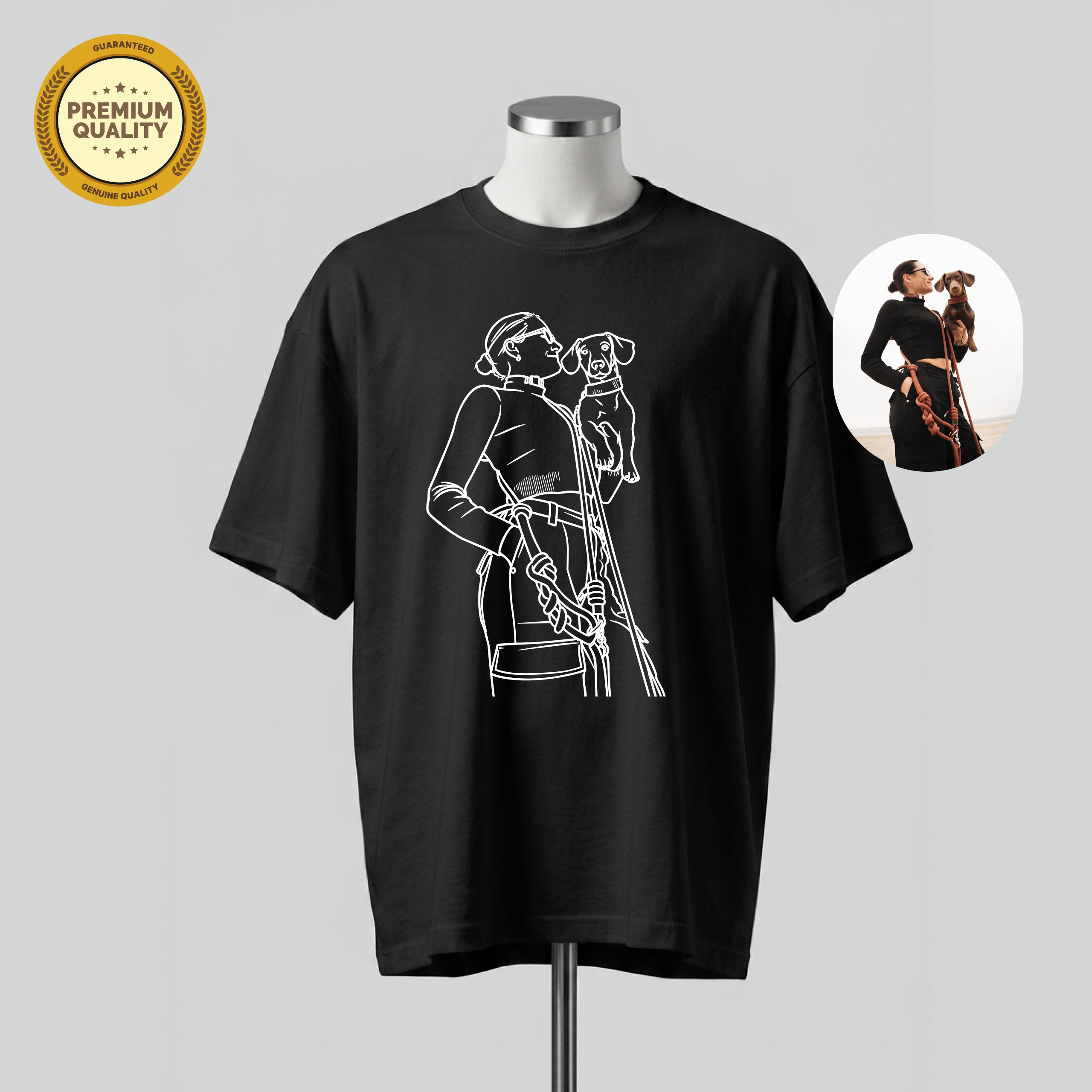 Dog Mom Graphic Print Shirt Secondary image