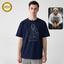 Printed Dog Owner T-Shirt