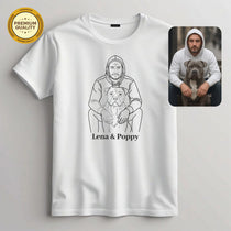 Printed Dog Owner T-Shirt