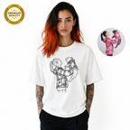 Proud Cat Mom Embroidery T-Shirt