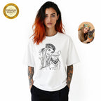 Embroidery Dog Mom T Shirt