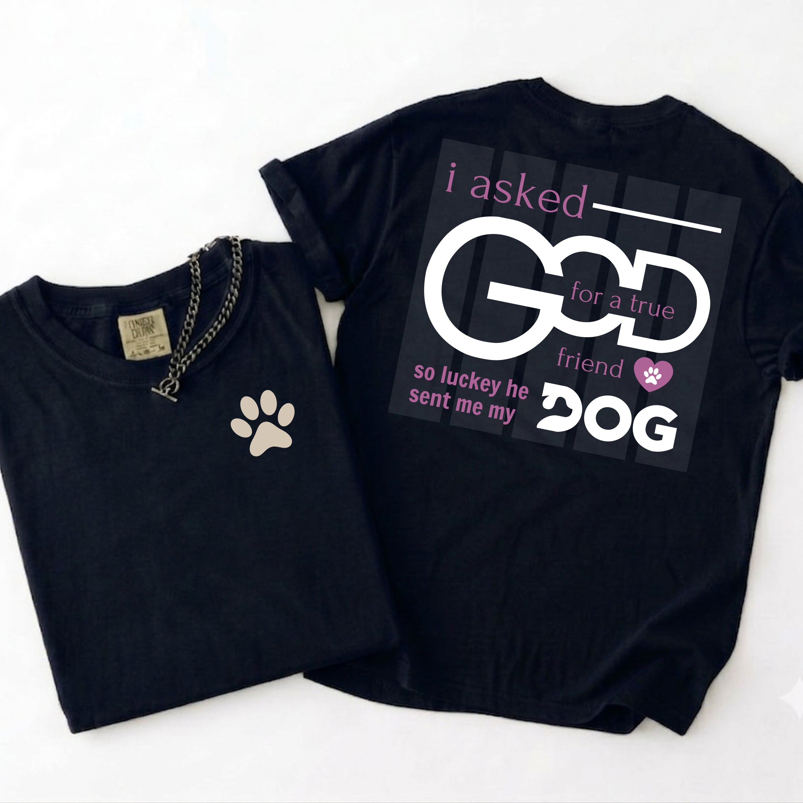 Dog Owner Lover Printed T-Shirt