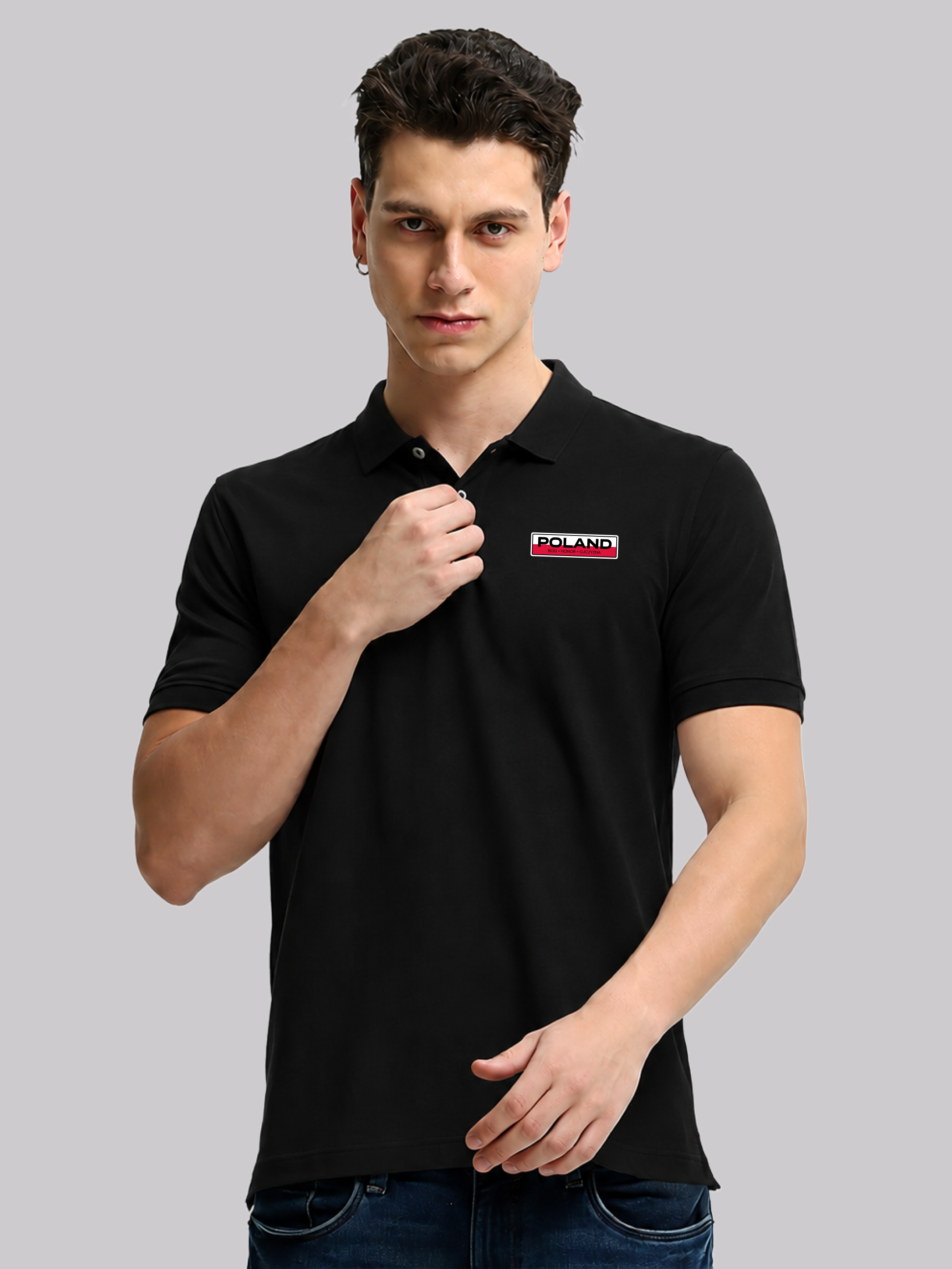 Poland Country Pride Polo T-Shirt – Premium Unisex Polo Tee Main image