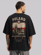 Poland Oversized T-Shirt – Country Pride Unisex Graphic Tee