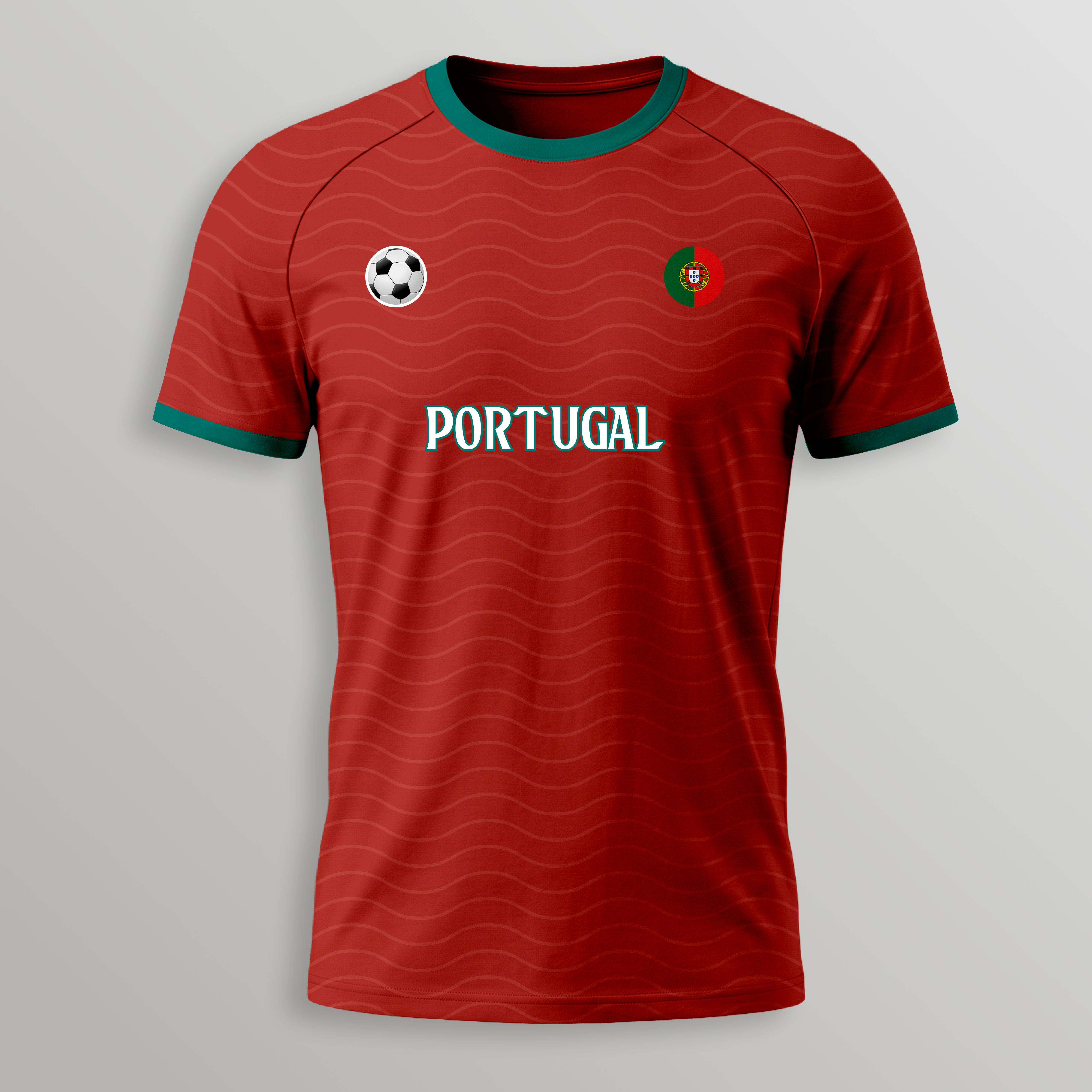 Portugal Soccer 3D T-Shirt, Football Fan Shirt, Sports Lover Gifts Main image