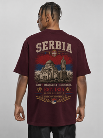 Serbia Oversized T-Shirt – Country Pride Unisex Graphic Tee