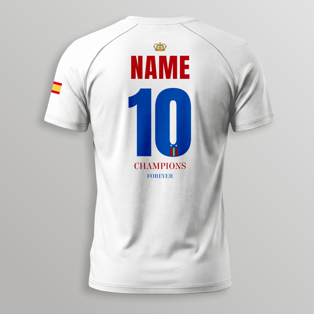 Spain Champion Unisex Premium Quality T-shirt, Sports Lover Gift