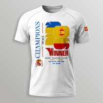 Spain Champion Unisex Premium Quality T-shirt, Sports Lover Gift