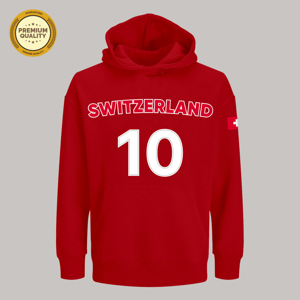 Switzerland Soccer Fan Hoodie – 2026 Football Sweatshirt