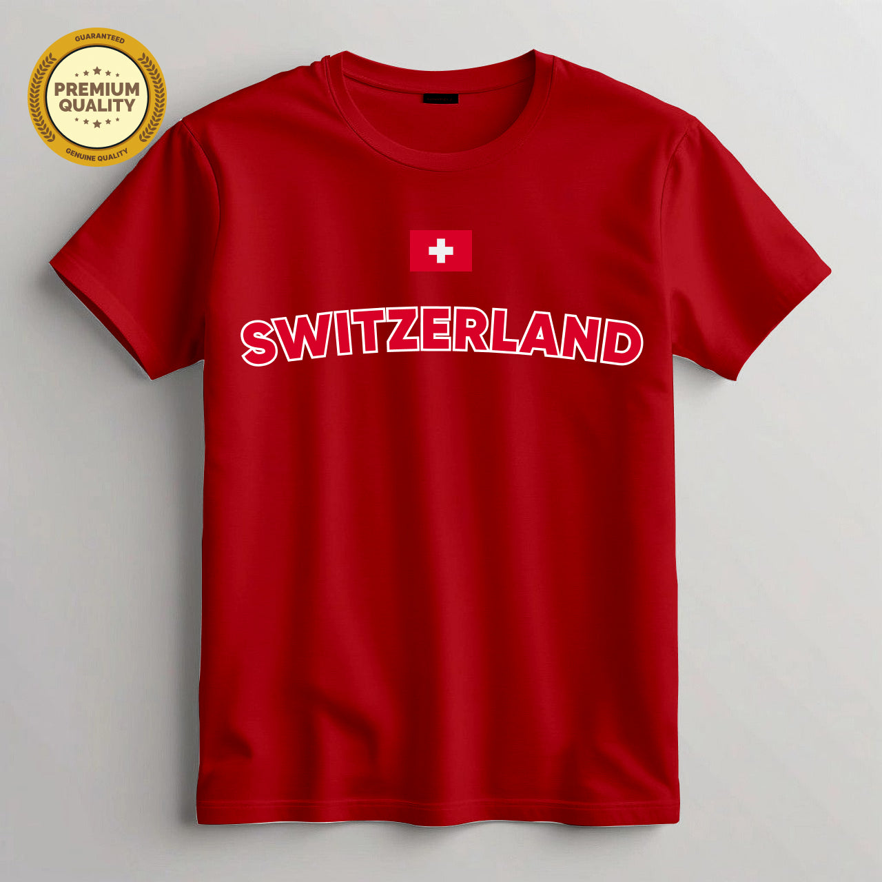 Switzerland Football Fan T-Shirt – Football Cup T Shirt Main image