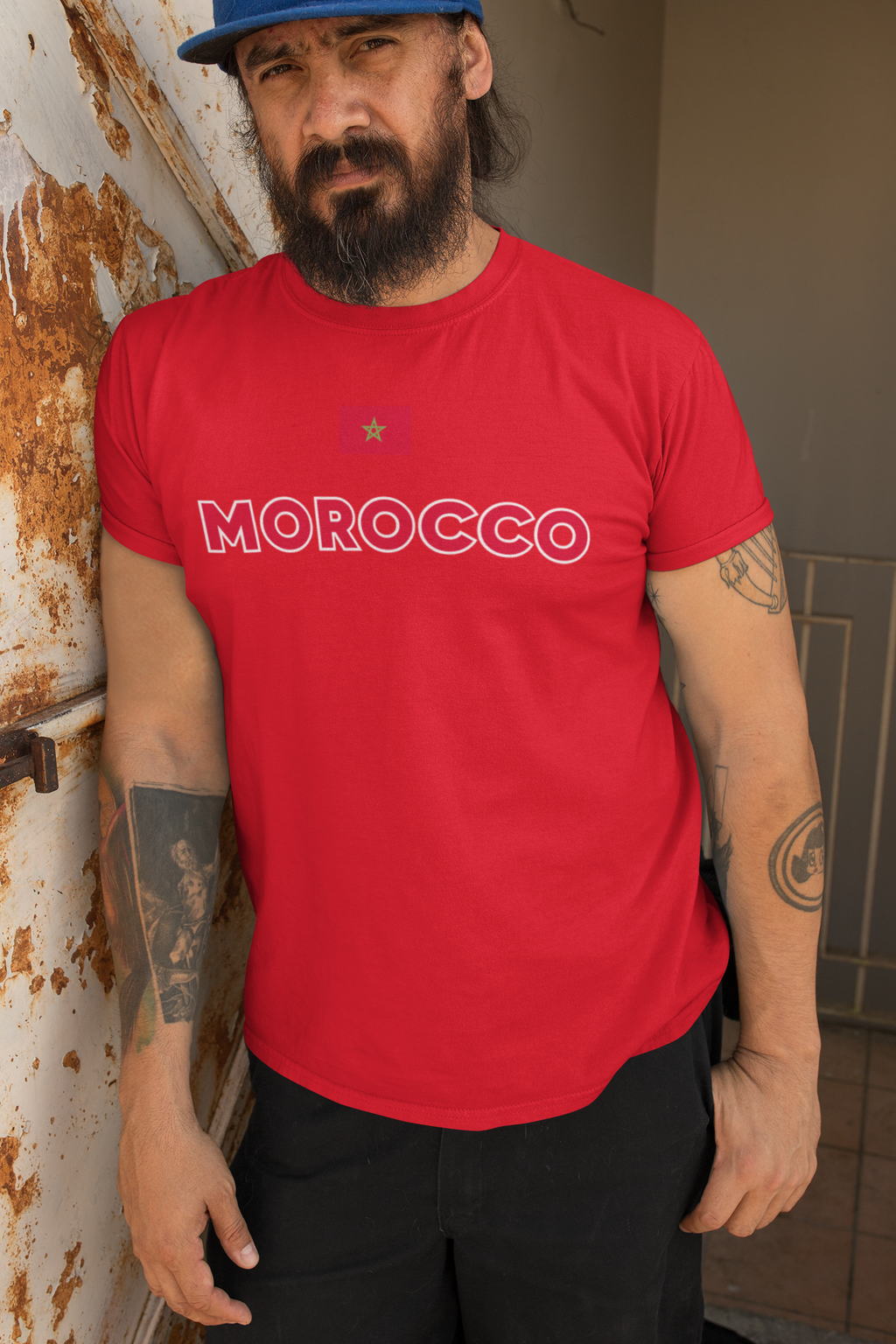 Morocco Football Fan T-Shirt – Premium Quality