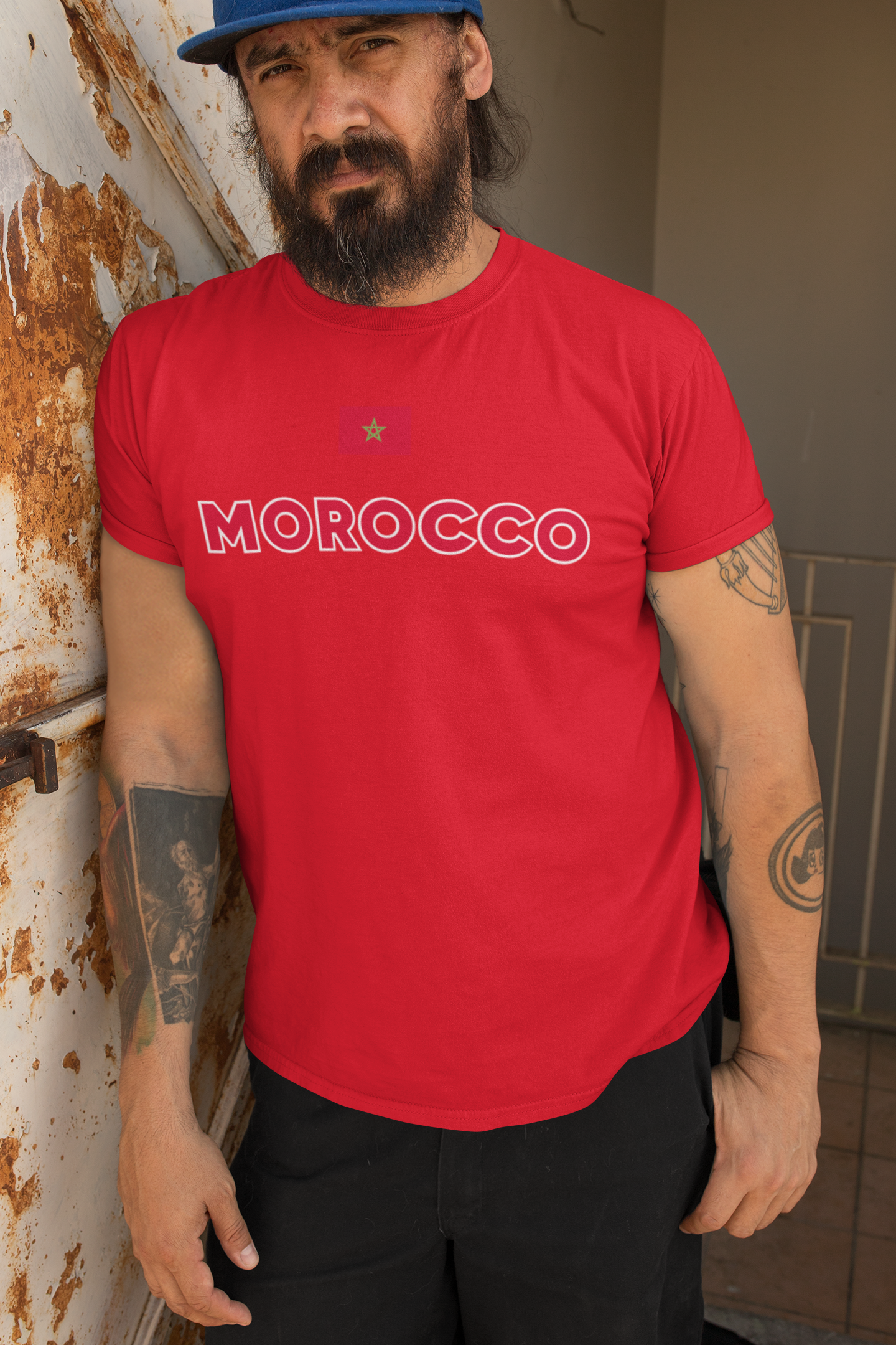 Morocco Football Fan T-Shirt – Premium Quality