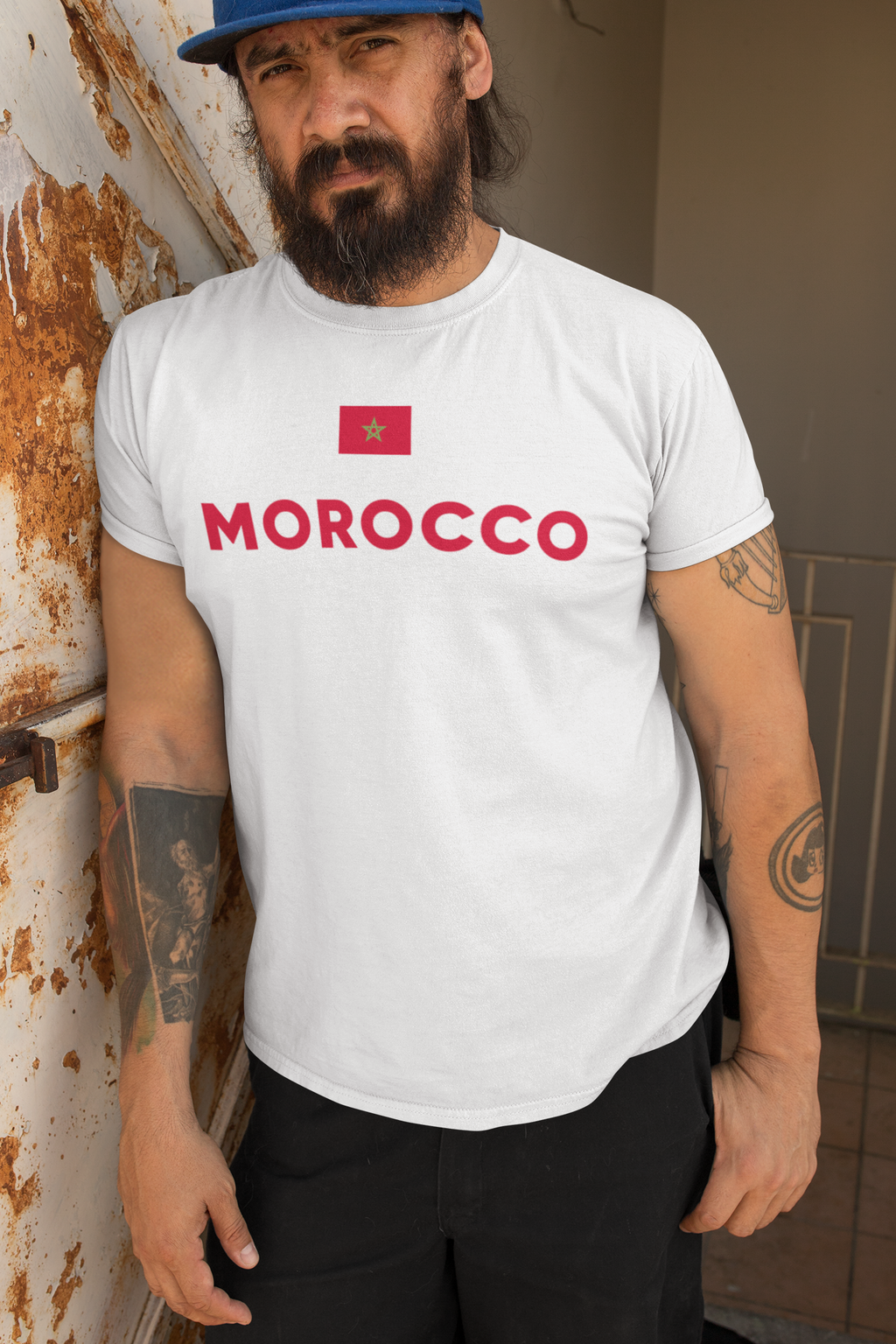 Morocco Football Fan T-Shirt – Premium Quality