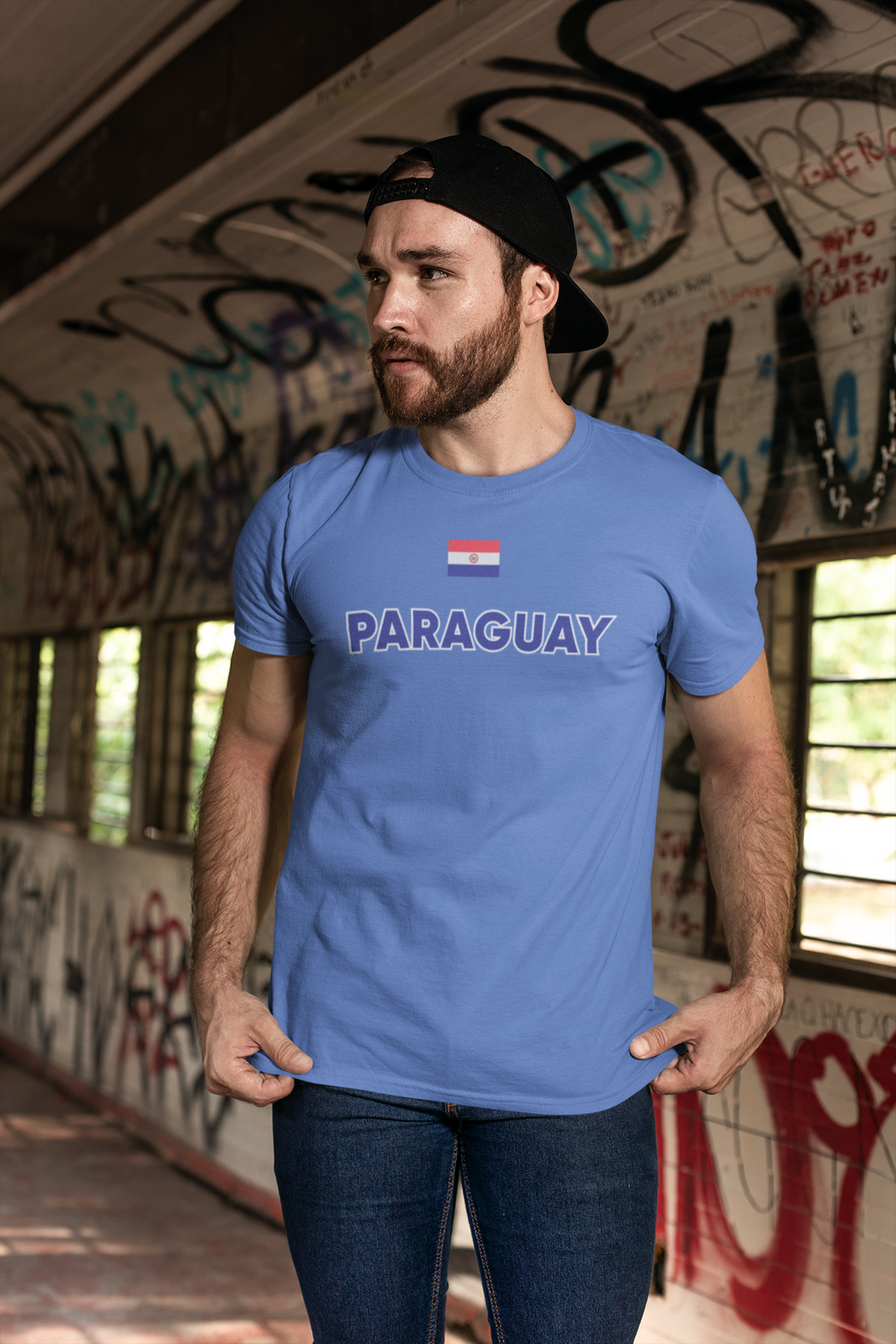 Paraguay Football Fan T-Shirt – Football T Shirt