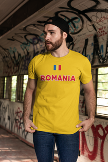 Romania Football Fan T-Shirt – Premium Quality