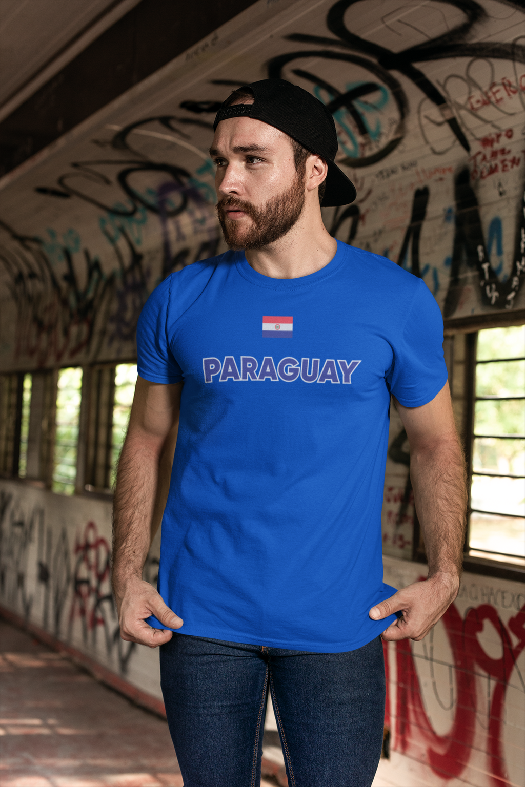 Paraguay Football Fan T-Shirt – Football T Shirt