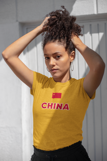 China Football Fan T-Shirt – Football T Shirt