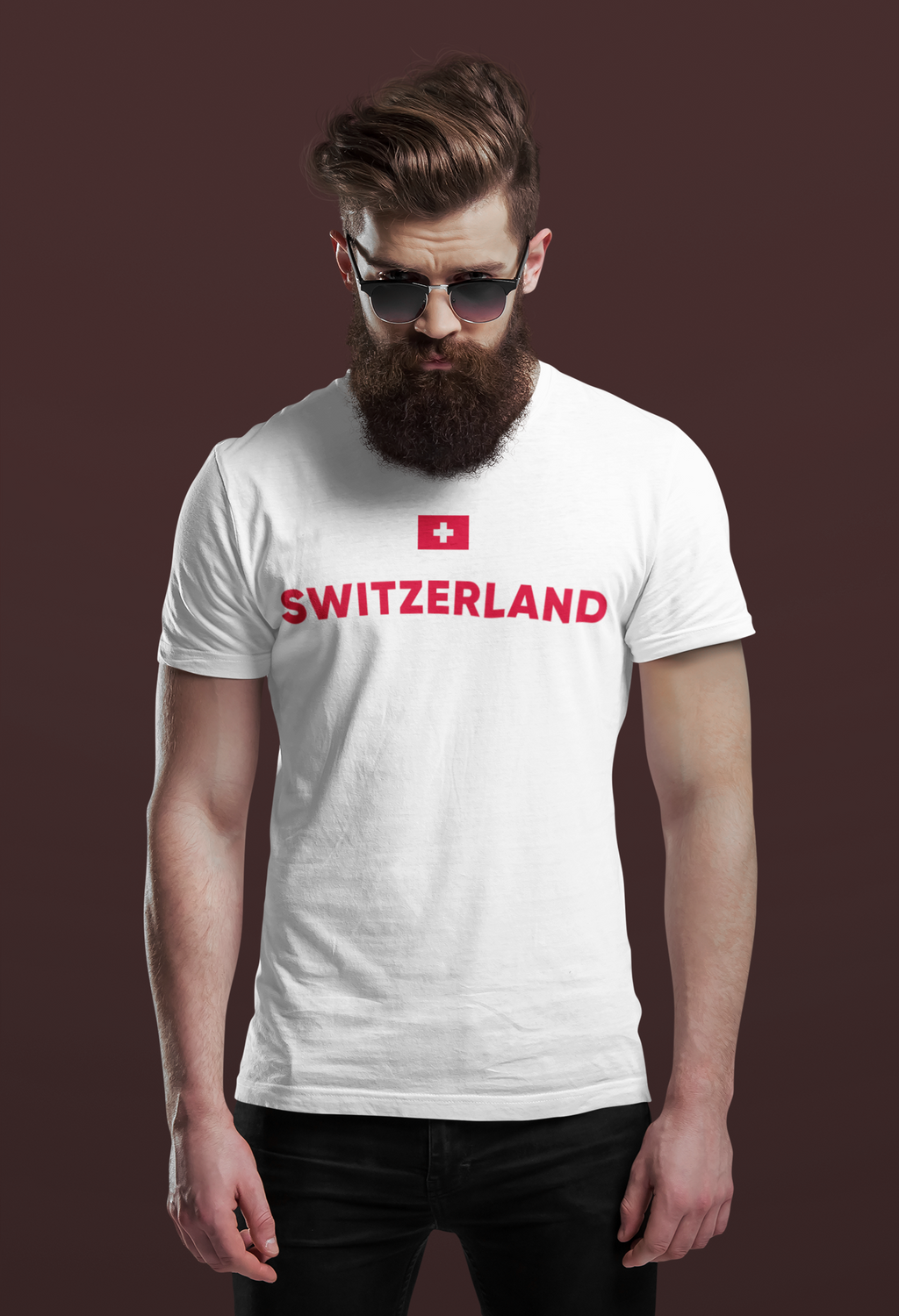 Switzerland Football Fan T-Shirt – Football Cup T Shirt