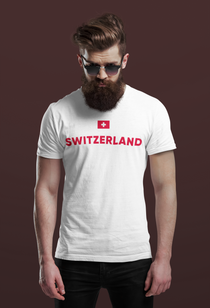 Switzerland Football Fan T-Shirt – Football Cup T Shirt