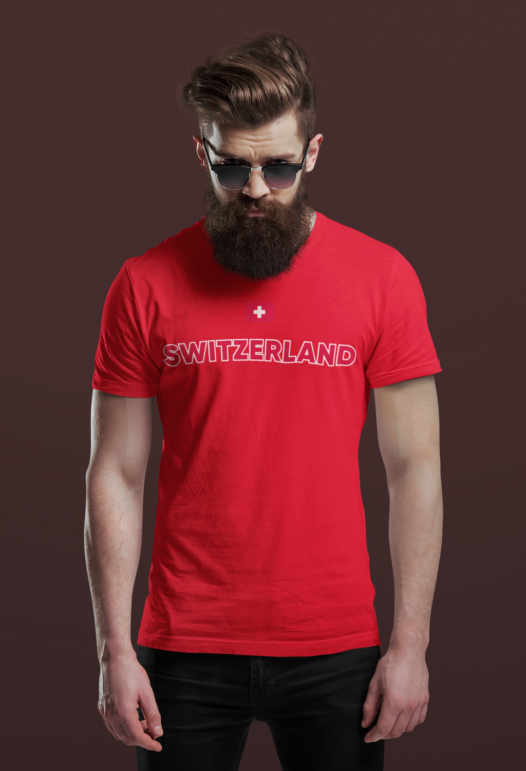 Switzerland Football Fan T-Shirt – Football Cup T Shirt