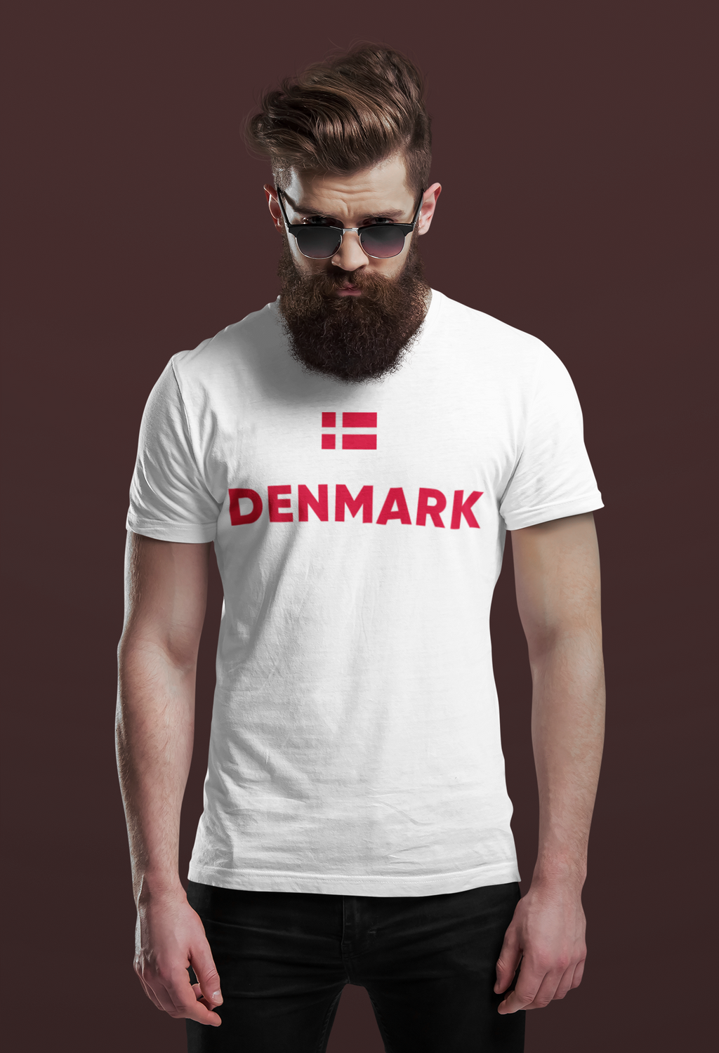 Denmark Football Fan T-Shirt – Football T Shirt