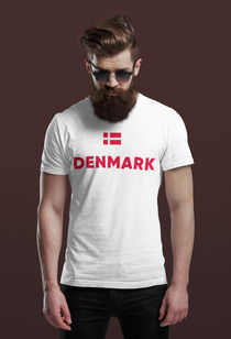 Denmark Football Fan T-Shirt – Football T Shirt