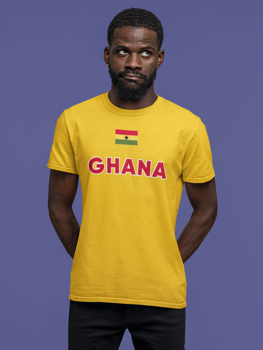 Ghana Football Fan T-Shirt – Premium Quality