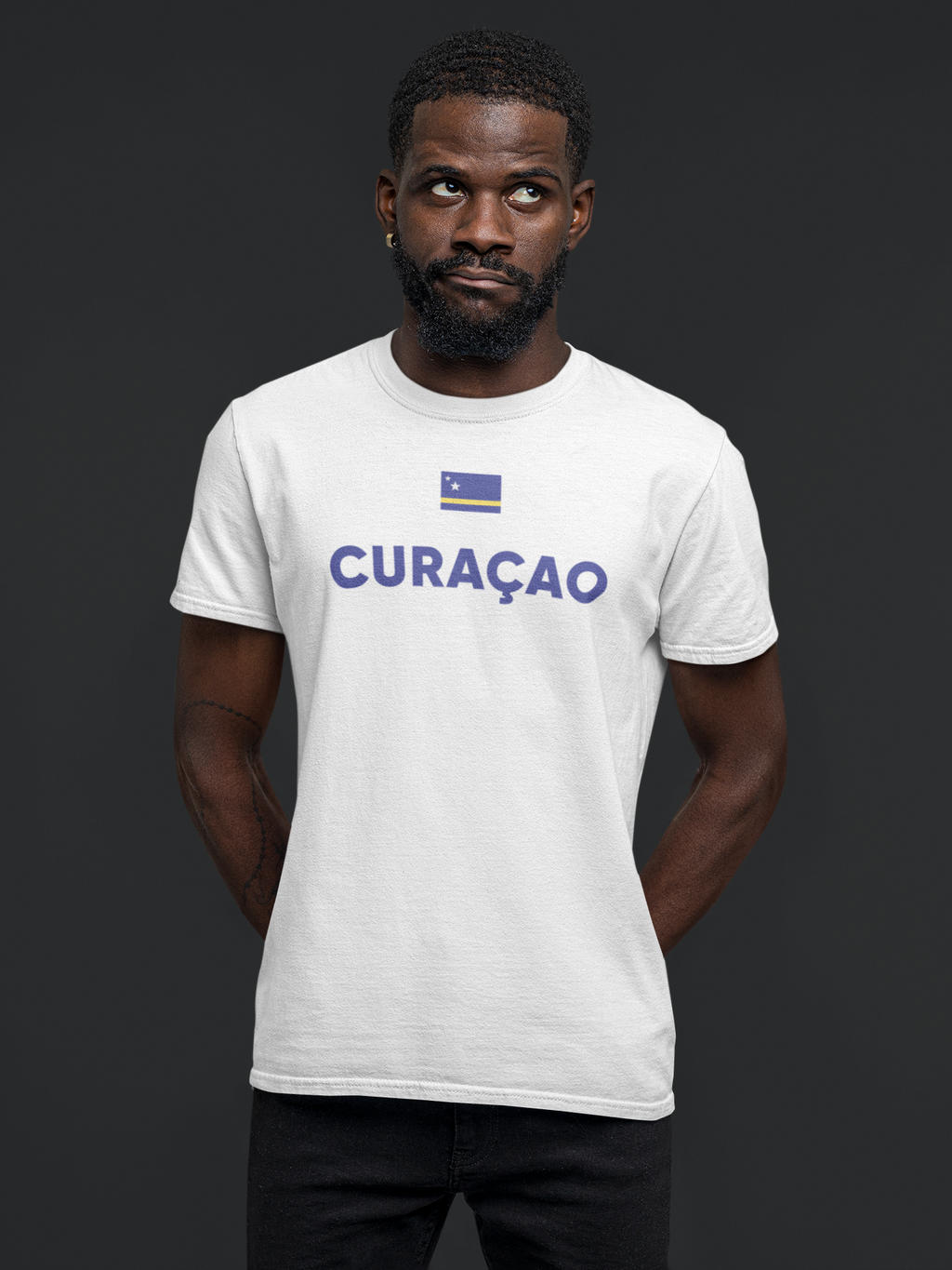 Curaçao Football Fan T-Shirt – Football T Shirt