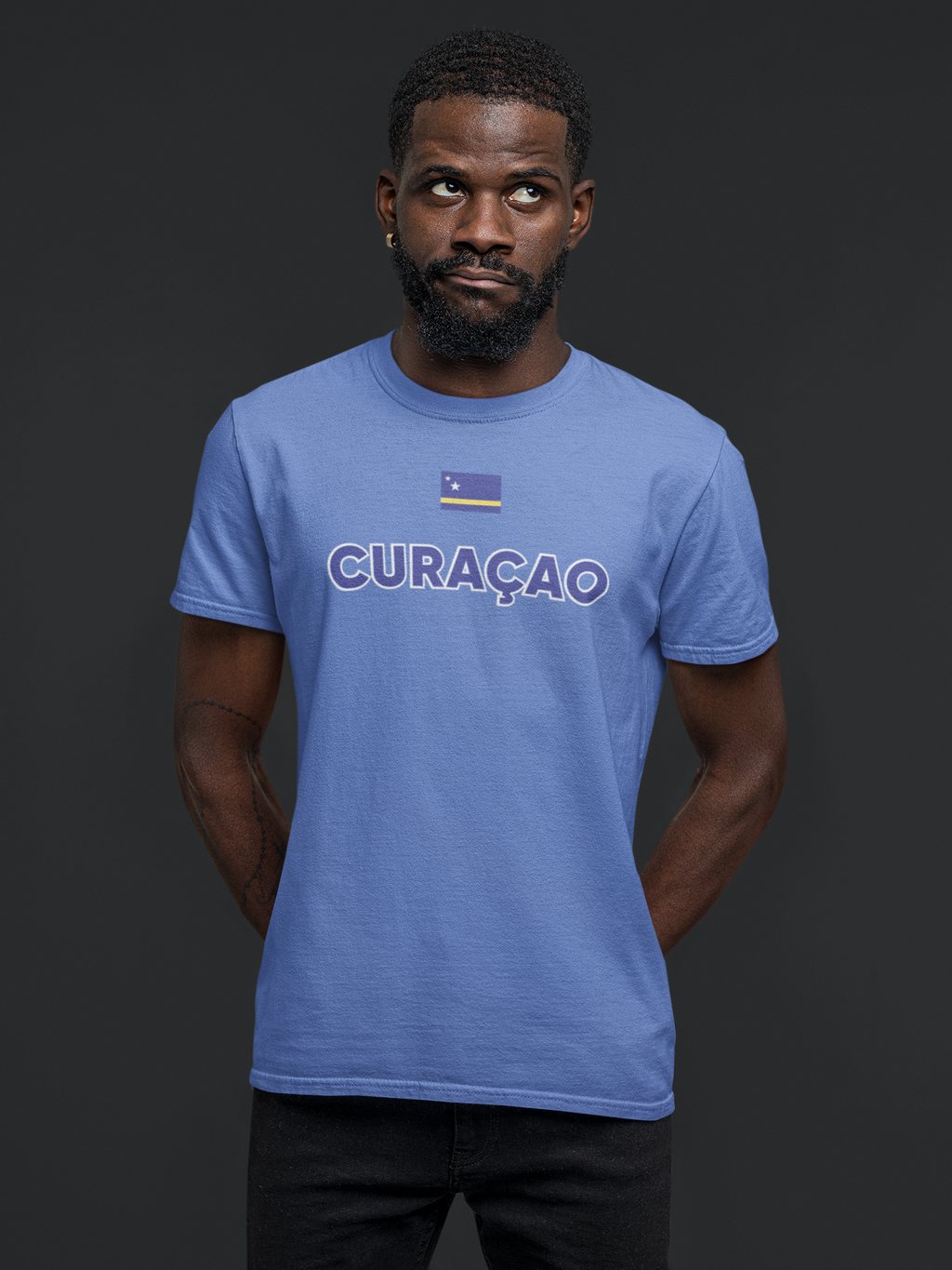 Curaçao Football Fan T-Shirt – Football T Shirt
