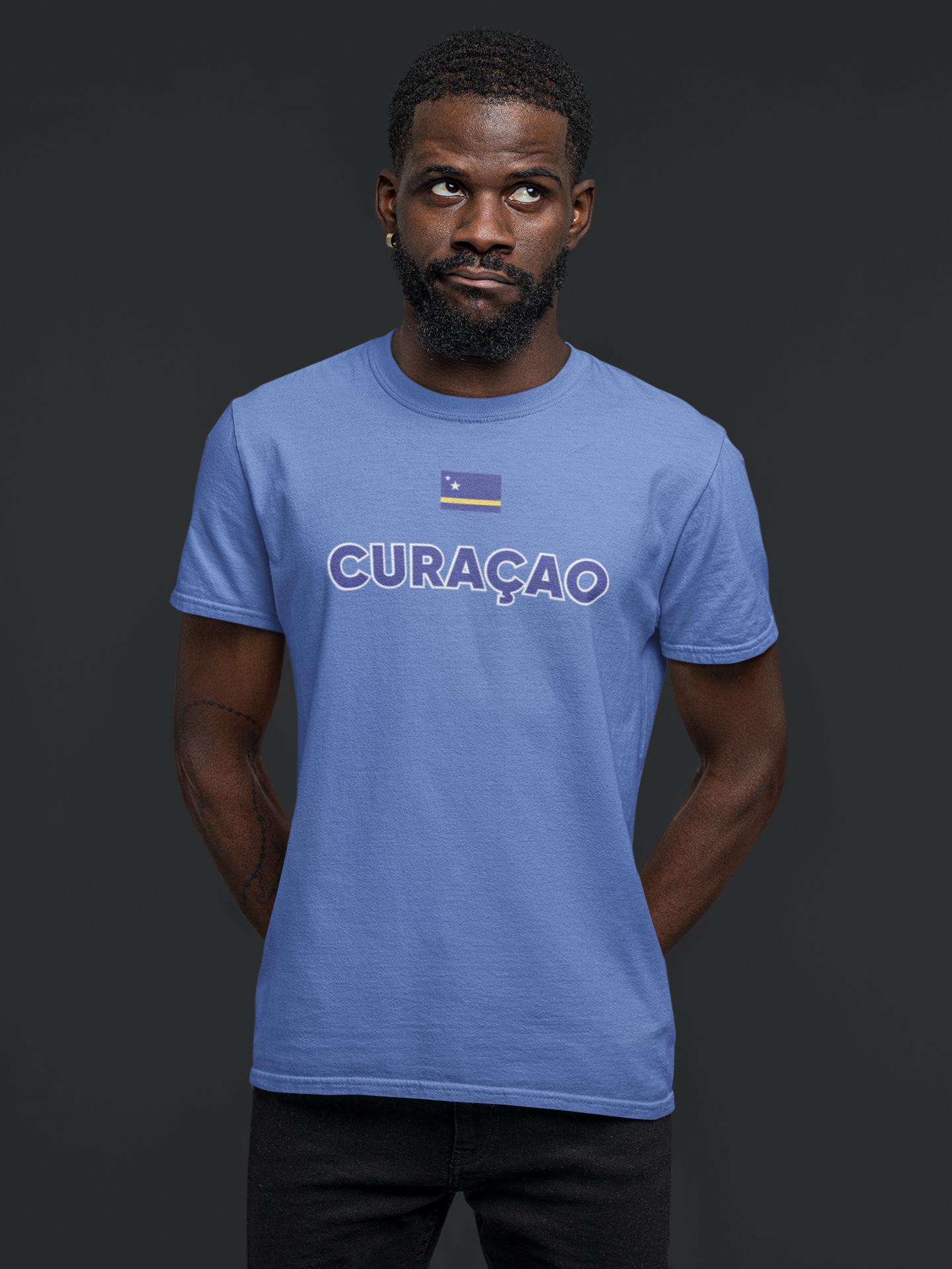 Curaçao Football Fan T-Shirt – Football T Shirt
