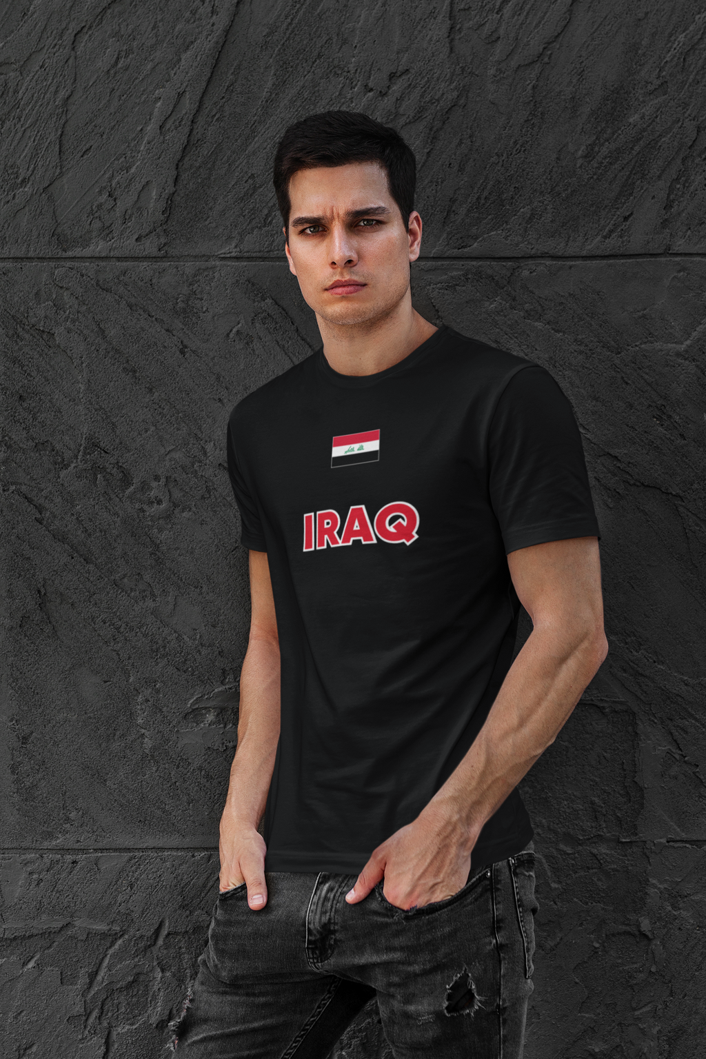 Iraq Football Fan T-Shirt – Football T Shirt