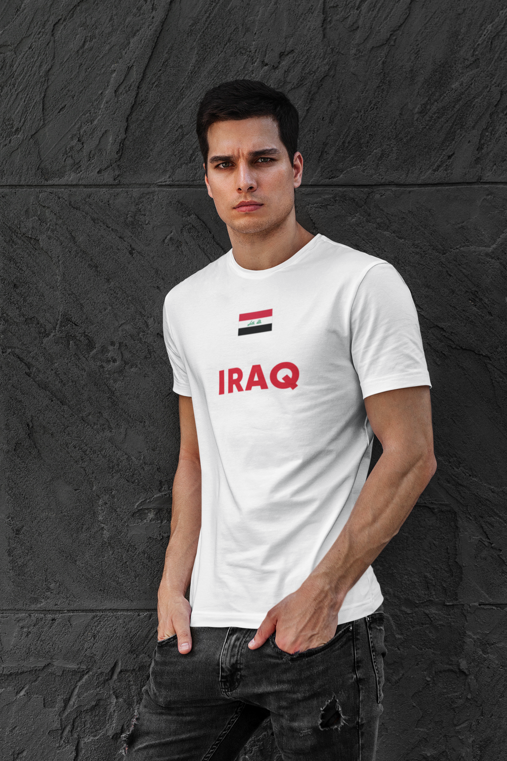 Iraq Football Fan T-Shirt – Football T Shirt