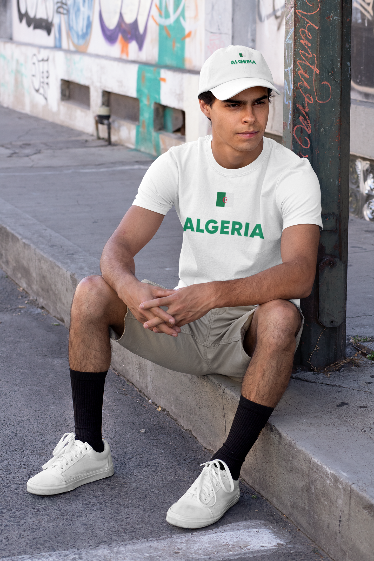 Algeria Football Fan T-Shirt – Football T Shirt Secondary image