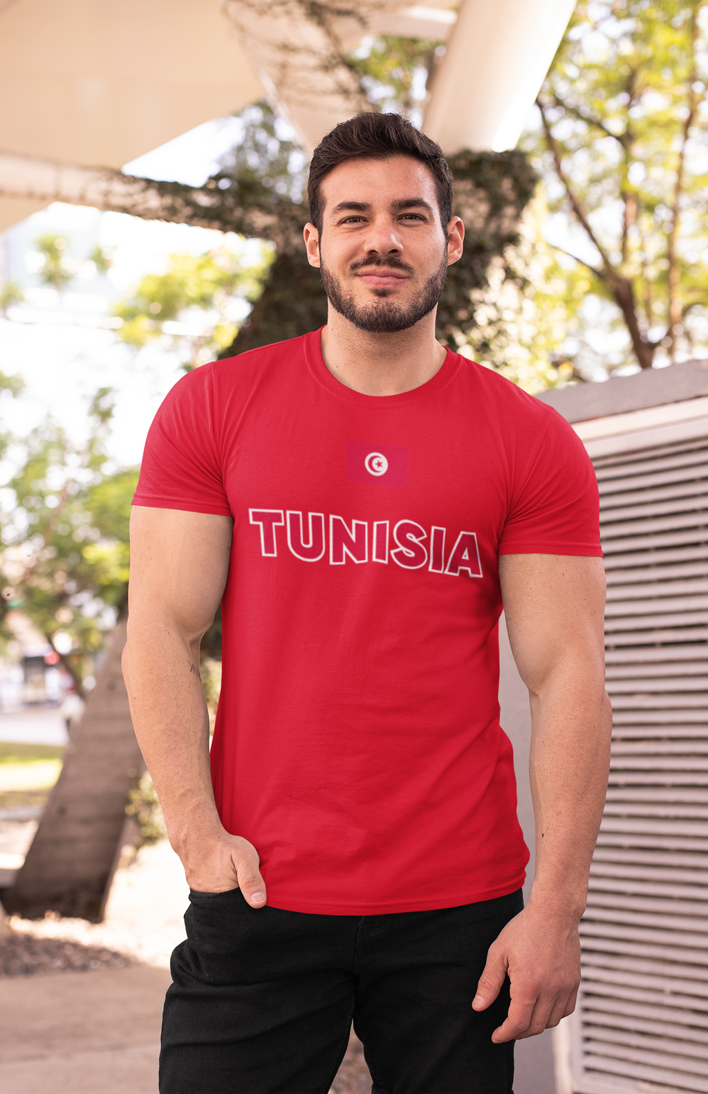 Tunisia Football Fan T-Shirt – 2026 Football TShirt