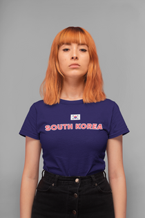 South Korea Football Fan T-Shirt – Premium Quality