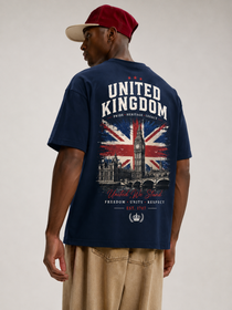 United Kingdom Oversized T-Shirt – Country Pride Unisex Graphic Tee