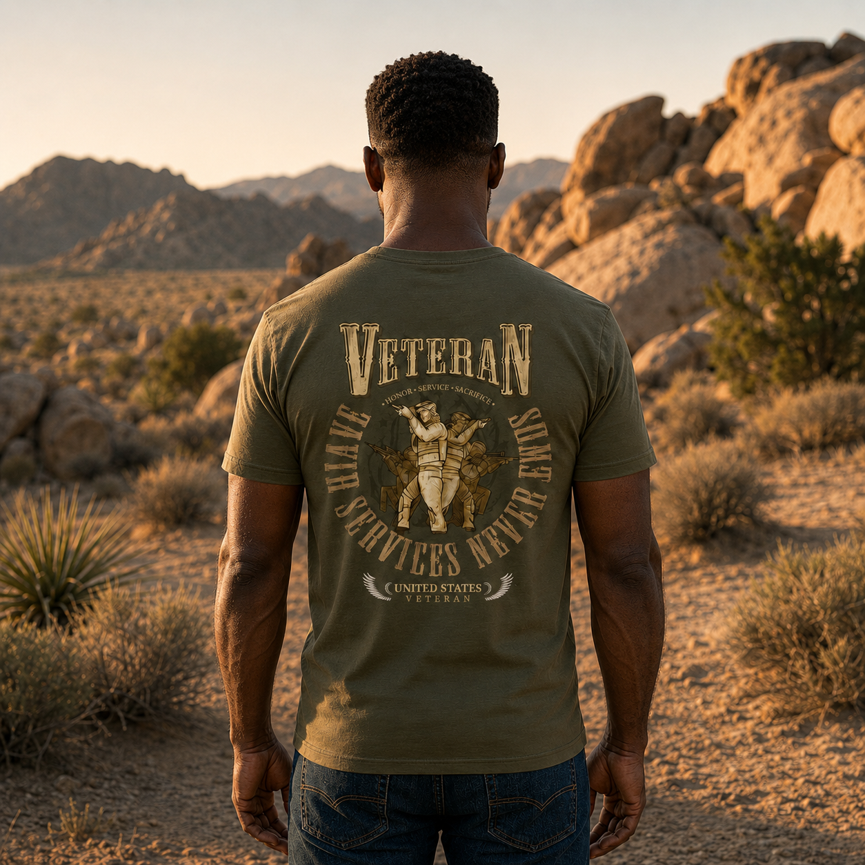 U.S. Army Veteran Shirt Secondary image